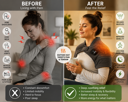 Elyvon Heated Shoulder Recovery Wrap